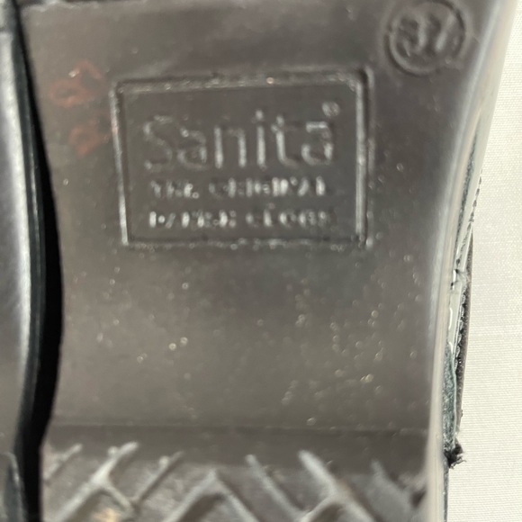 Sanita The Original Danish  blue and green patent clogs size 37 US 6 - Picture 7 of 11